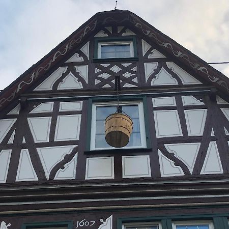 Schoene Ferienwohnung Burgruine Fachwerkhaus Bacharach Luaran gambar