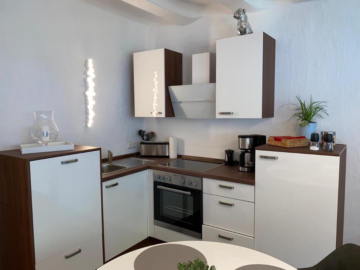 Schoene Ferienwohnung Burgruine Fachwerkhaus Bacharach Luaran gambar