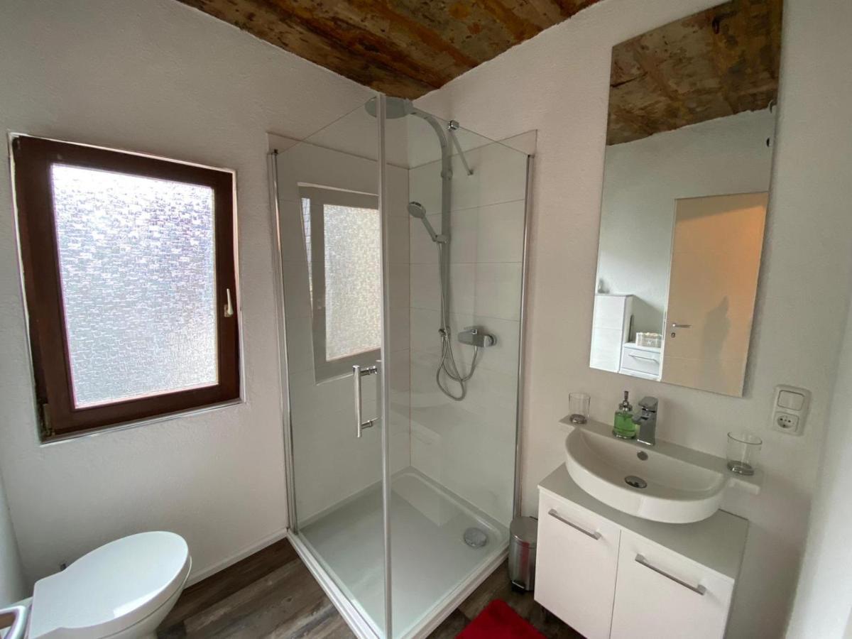 Schoene Ferienwohnung Burgruine Fachwerkhaus Bacharach Luaran gambar