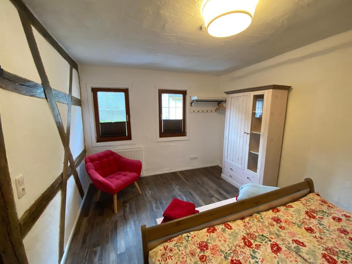 Schoene Ferienwohnung Burgruine Fachwerkhaus Bacharach Luaran gambar